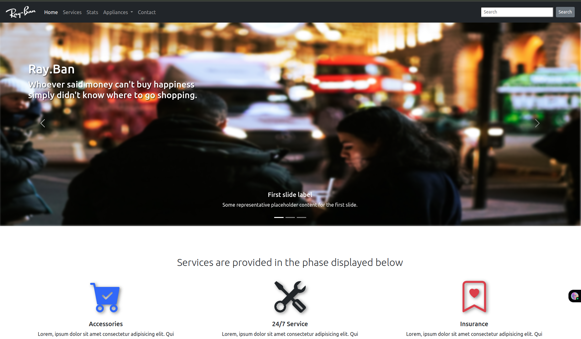 RayBan Smartphone Shopiee